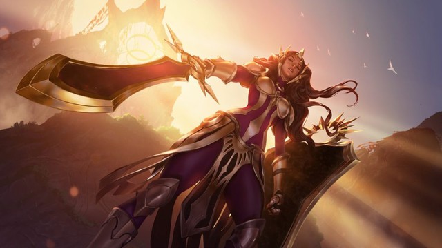 chiến - Leona sở hữu 100% tỉ lệ chiến thắng ở Bán Kết CKTG 2020 Leona-level-two-art-legends-of-runeterra-1024x576-16010289439991177377022