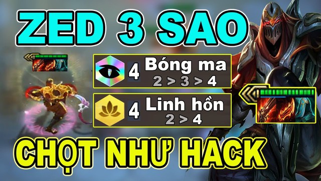 Đấu Trường Chân Lý: Ra Tinh Anh Zed - Bóng Ma thì chơi gì? Thử ngay đội hình Linh Hồn - Bóng Ma cực dị của bậc Cao Thủ Hàn Quốc - Ảnh 2.