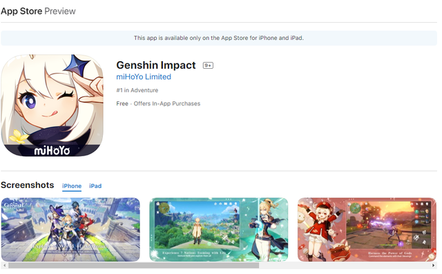Genshin Impact - game miễn phí top 1 trên app hiện nay Screenshot6-16012246503701020250014