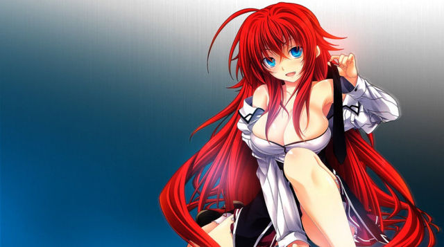 Rias Gremory là cô nàng xinh đẹp trong High School DxD