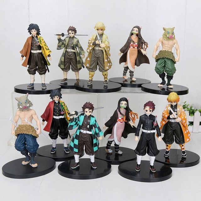Các figure mô phỏng các nhân vật trong Kimetsu no Yaiba có giá khá cao