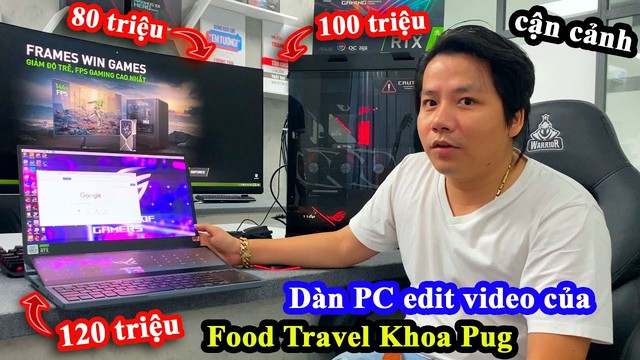 CĐM choáng với PC trăm “củ” của Khoa Pug, riêng bộ Gear cũng bằng một dàn máy tính của nhiều người - Ảnh 2.