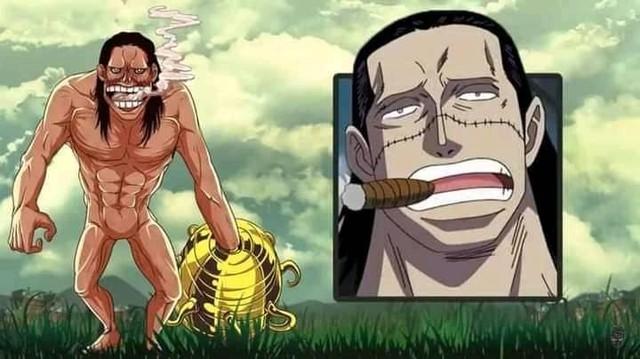 Giật mình khi thấy các nhân vật trong One Piece hóa Titan, Shanks cụt tay, Zoro vẫn đi lạc - Ảnh 12.