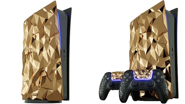 PlayStation 5 bản đặc biệt phủ 20kg vàng, bọc da cá sấu... giá chỉ tầm 22 tỷ đồng - Ảnh 2.