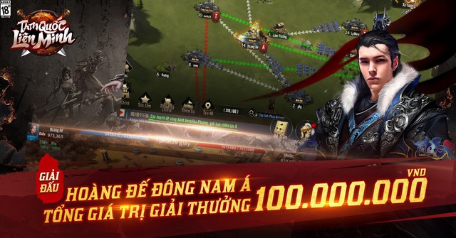 Siêu phẩm Tam Quốc Liên Minh tổ chức giải đấu Hoàng Đế ASEAN, thưởng 100 triệu cho gamer đầu tiên thống nhất đấu trường chiến thuật Đông Nam Á - Ảnh 5.