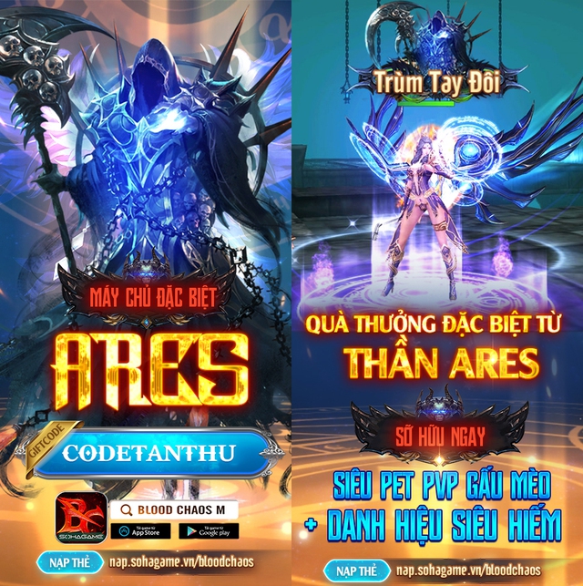 Blood Chaos M đông nghịt ngày ra mắt, bắt buộc tung server mới đặc biệt - Ares để giải tỏa tắc nghẽn, tặng luôn Siêu Pet và Danh Hiệu hiếm - Ảnh 15.