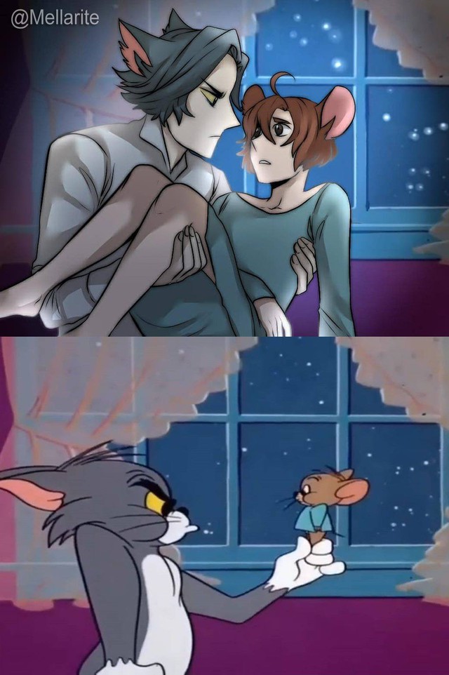 Tom và Jerry cực bảnh bao khi trở thành con người, trông lại còn giống cặp đôi yêu nhau lắm cắn nhau đau - Ảnh 18.
