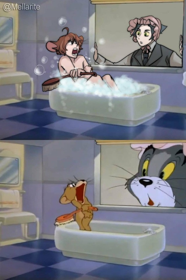 Tom và Jerry cực bảnh bao khi trở thành con người, trông lại còn giống cặp đôi yêu nhau lắm cắn nhau đau - Ảnh 20.