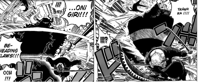 Soi mói những chi tiết thú vị trong One Piece chap 1001, Siêu Tân Tinh đại chiến Tứ Hoàng (P2) - Ảnh 3.