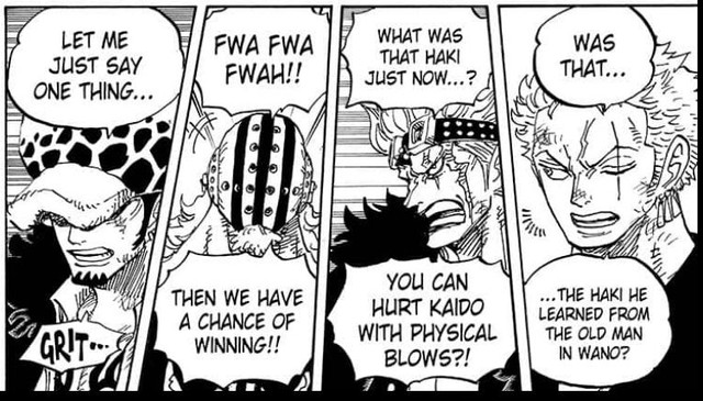 Soi mói những chi tiết thú vị trong One Piece chap 1001, Siêu Tân Tinh đại chiến Tứ Hoàng (P1) - Ảnh 3.