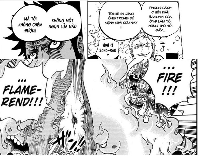 Soi mói những chi tiết thú vị trong One Piece chap 1001, Siêu Tân Tinh đại chiến Tứ Hoàng (P1) - Ảnh 6.
