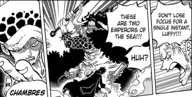 Soi mói những chi tiết thú vị trong One Piece chap 1001, Siêu Tân Tinh đại chiến Tứ Hoàng (P1) - Ảnh 7.