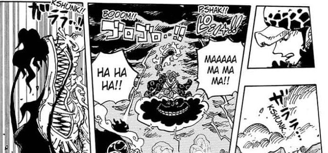 Soi mói những chi tiết thú vị trong One Piece chap 1001, Siêu Tân Tinh đại chiến Tứ Hoàng (P2) - Ảnh 9.