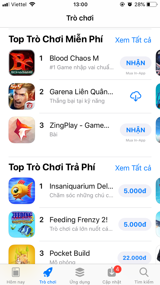 Không ngoài dự đoán, bom tấn “hot” như Blood Chaos M chỉ cần 1 tiếng để leo Top 1 App Store! - Ảnh 1.