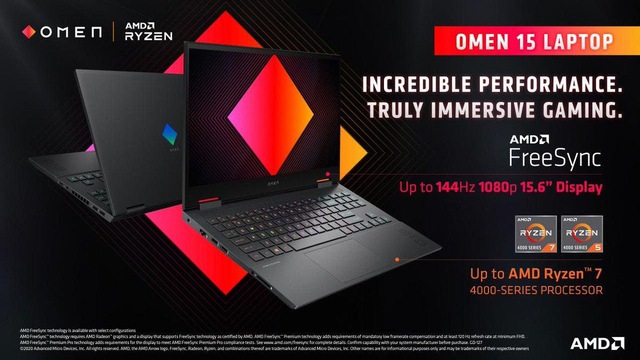 OMEN 15 Ryzen 4800H- Laptop ngon, bổ, rẻ cho fan đội đỏ - Ảnh 2.