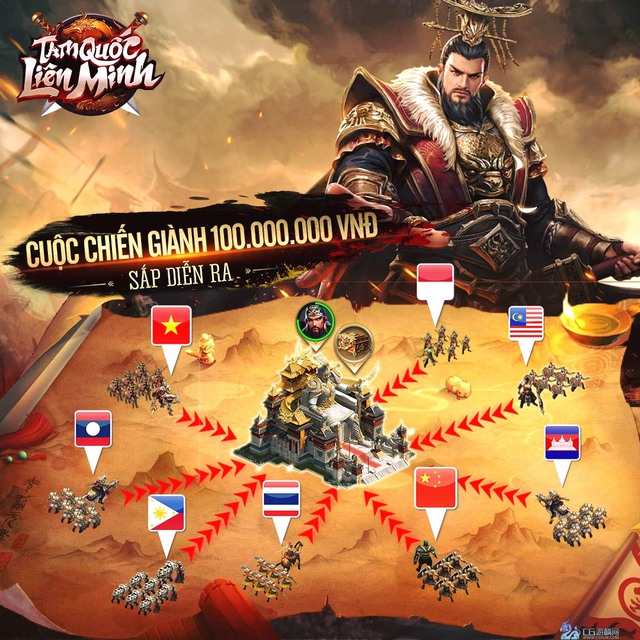 Gamer Trung Quốc chính thức thọc tay vào phần thưởng 100 triệu của Tam Quốc Liên Minh: Trước tiềm lực Thái - Trung, cửa thắng của chúng ta nằm ở đâu? - Ảnh 1.