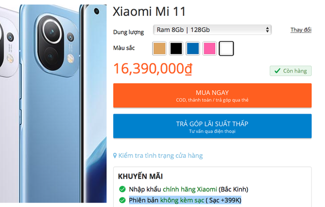 Mua Xiaomi Mi 11 tại VN, người dùng buộc phải bảo vệ môi trường - Ảnh 4.