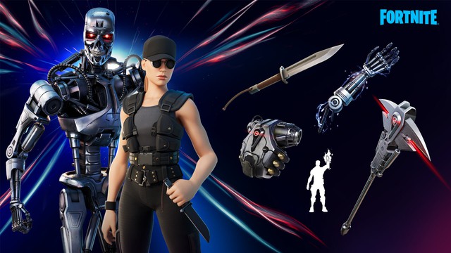 “Kẻ hủy diệt” Terminator góp mặt trong game Fortnite - Ảnh 1.