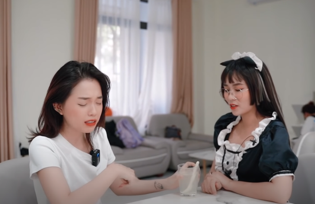 Bỏ làm streamer, MisThy sẵn sàng làm hầu gái, dọn nhà cho Linh Ngọc Đàm - Ảnh 1.