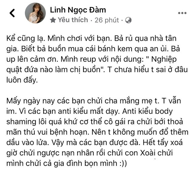 Biến căng: Dính líu đến tin đồn chia tay của Thiều Bảo Trâm, Linh Ngọc Đàm bị anti fan tấn công - Ảnh 2.