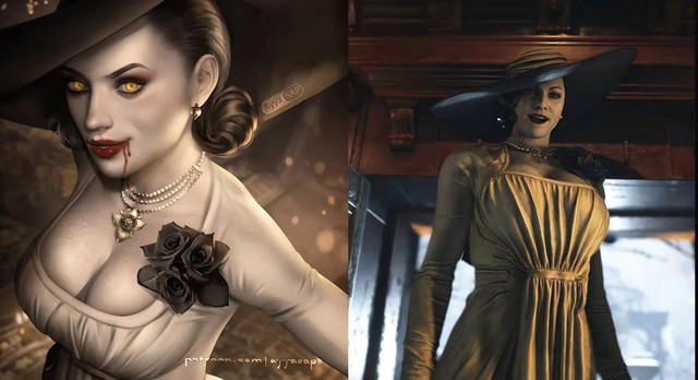 Giả thuyết rợn người về Vampire Lady, nữ ma cà rồng siêu hot trong Resident Evil 8 - Ảnh 1.