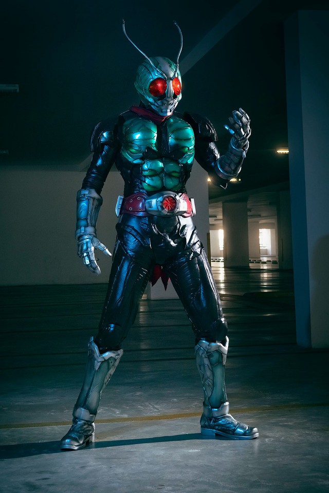 Chàng trai trẻ hóa thân thành Kamen Rider 1, biến giấc mơ của mọi thanh niên thành hiện thực - Ảnh 9.