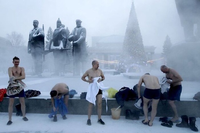 Những bức ảnh cho thấy thời tiết ở Nga lạnh vô đối như thế nào - Ảnh 22.