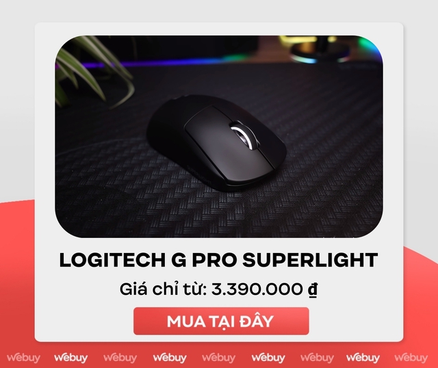 Trên tay Logitech G Pro X Superlight: Chuột chơi game không dây nhẹ nhất thế giới - Ảnh 8.