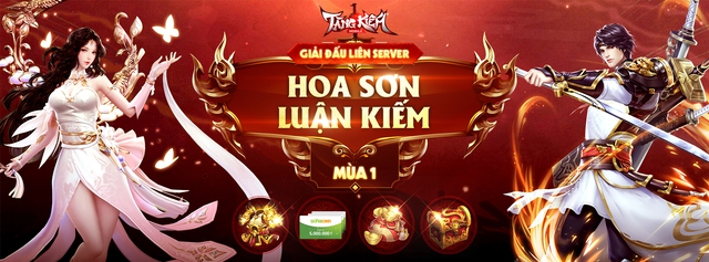 Tàng Kiếm Mobile khởi động Giải đấu liên server - Hoa Sơn Luận Kiếm Mùa 1: Anh tài hội tụ, tổng giải thưởng lên tới 50 triệu đồng! - Ảnh 1.