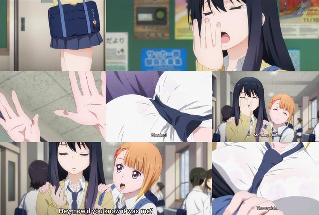 Là một anime kinh dị nhưng vì 3 cô nàng này mà Mieruko-chan đang bị mang tiếng là ecchi trá hình - Ảnh 6.