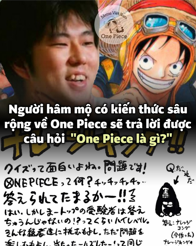 One Piece là gì?, đây là câu hỏi mà chính tác giả Oda cũng phải đi hỏi fan để biết đáp án - Ảnh 1.