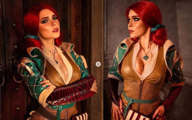 Ngất ngây trước bộ ảnh cosplay nàng phù thủy Triss trong The Witcher 3 - Ảnh 3.