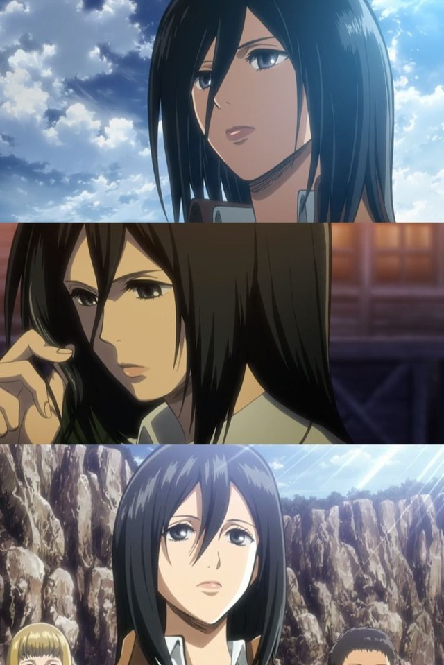 Mikasa tóc dài thướt tha gây thương nhớ cho các fan Attack on Titan - Ảnh 2.