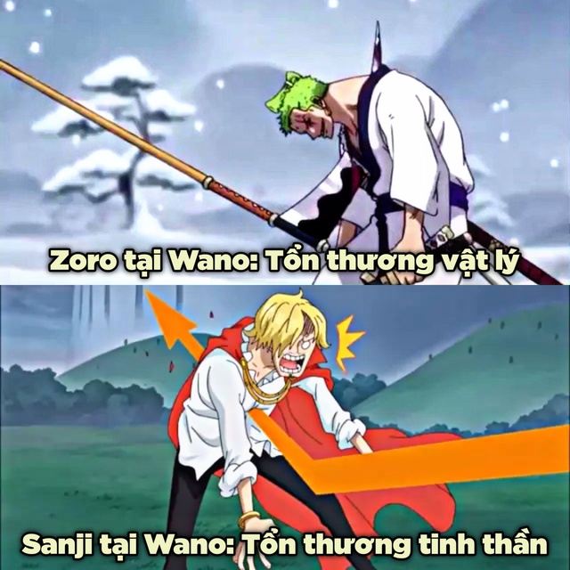 Cười vỡ bụng trước loạt ảnh chế hài hước về diễn biến mới nhất của One Piece, sức mạnh của Sanji trở thành vựa muối - Ảnh 8.