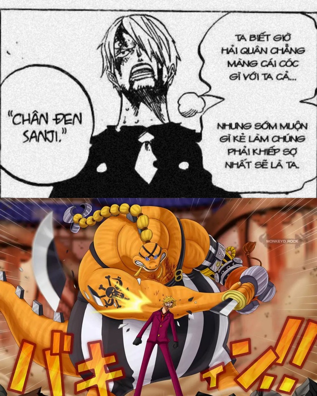 Cười vỡ bụng trước loạt ảnh chế hài hước về diễn biến mới nhất của One Piece, sức mạnh của Sanji trở thành vựa muối - Ảnh 17.