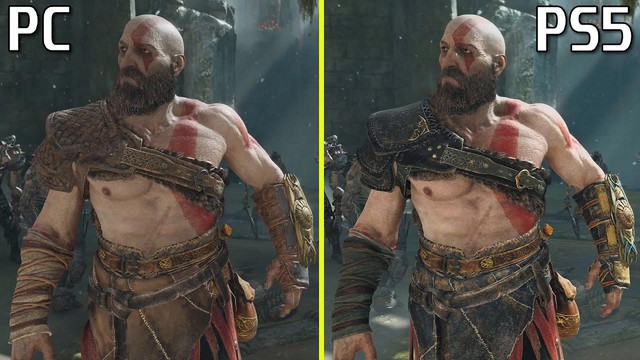 So sánh God of War trên PC và PS5, ở đâu đẹp hơn? - Ảnh 1.