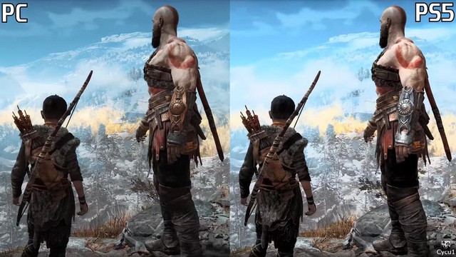 So sánh God of War trên PC và PS5, ở đâu đẹp hơn? - Ảnh 5.