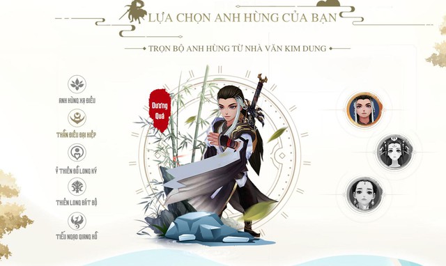Game kiếm hiệp né chiêu chuẩn vị Kim Dung - Kiếm Hiệp GO khai mở Landing, ấn định ra mắt 10/11/2021 - Ảnh 4.