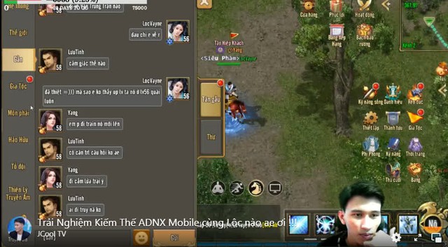 Sôi nổi livestream trải nghiệm Kiếm Thế ADNX Mobile “nóng bỏng tay” ngày ra mắt, dàn streamer khiến cộng đồng game thủ bùng nổ - Ảnh 4.