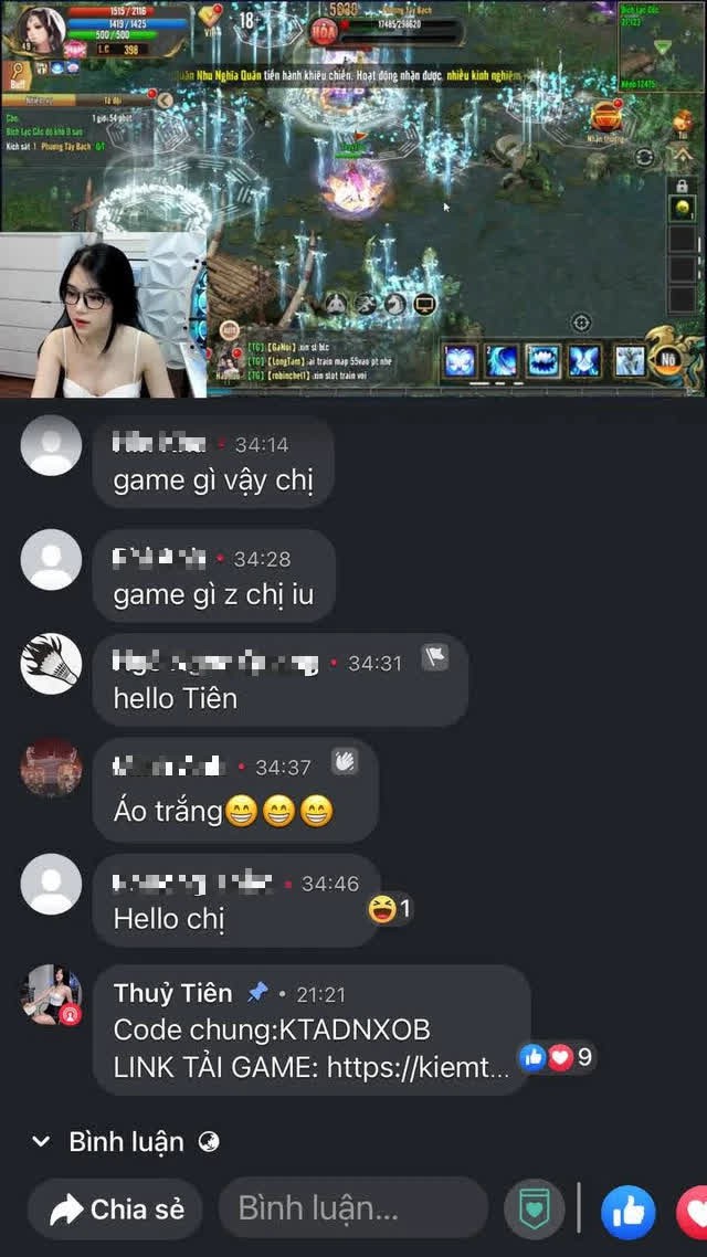 Sôi nổi livestream trải nghiệm Kiếm Thế ADNX Mobile “nóng bỏng tay” ngày ra mắt, dàn streamer khiến cộng đồng game thủ bùng nổ - Ảnh 5.