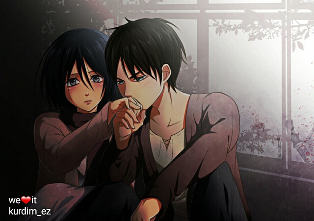 Mặc kệ tác giả nhẫn tâm, fan Attack on Titan tự vẽ ra một tương lai màu hồng nơi Eren và Mikasa bên nhau hạnh phúc - Ảnh 11.