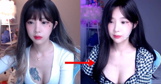 Bị nghi vấn hack cheat vòng một, nữ streamer xinh đẹp vén áo, tự lấy tay chọc ngực để chứng minh không có silicon - Ảnh 7.