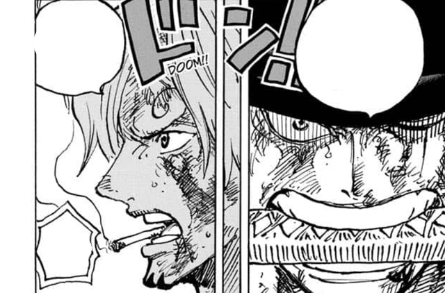Điều gì đã xảy ra với lông mày của Sanji trong One Piece 1031, tại sao nó lại đổi hướng? - Ảnh 1.