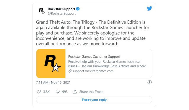 Rockstar lên tiếng xin lỗi về thảm họa GTA Remastered, hứa sẽ ra update mới - Ảnh 2.