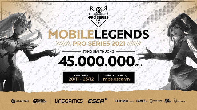 Giải đấu Mobile Legends: Bang Bang Pro Series, tổng giải thưởng 45.000.000 VNĐ, bước đệm cho SEA GAMES 31 - Ảnh 1.