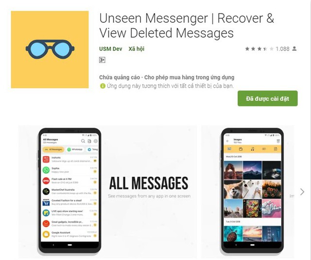 Xuất hiện phần mềm độc đáo dành cho game thủ, chuyên trị xem tin nhắn Messenger đã bị thu hồi - Ảnh 2.