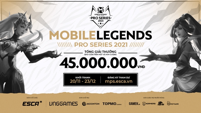 Giải đấu Mobile Legends: Bang Bang Pro Series, tổng giải thưởng 45.000.000 VNĐ, bước đệm cho SEA GAMES 31 - Ảnh 1.