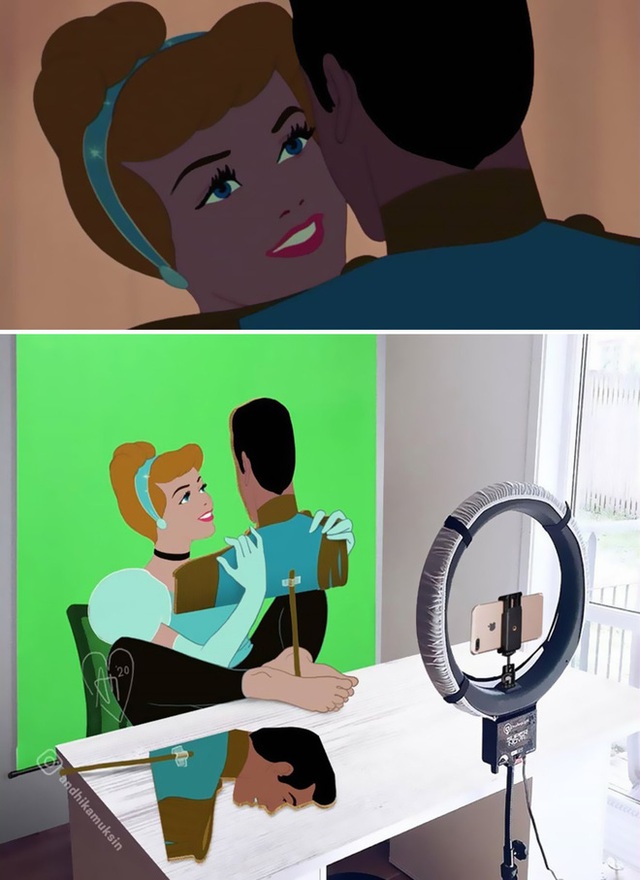 Khám phá bí mật hậu trường phim hoạt hình, hóa ra các cảnh phim nổi tiếng của Disney cũng cực kỳ giả trân - Ảnh 3.