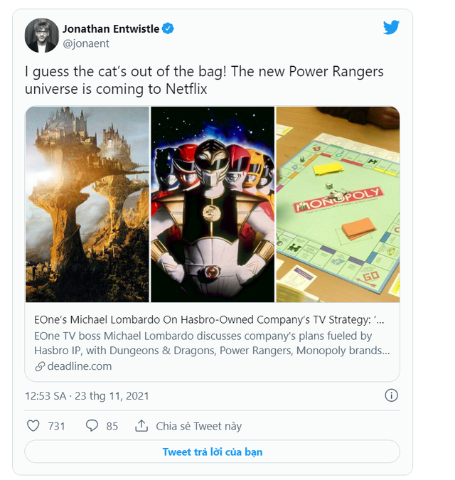Power Rangers ra mắt vũ trụ hoàn toàn mới trên Netflix, người hâm mộ vô cùng háo hức - Ảnh 2.
