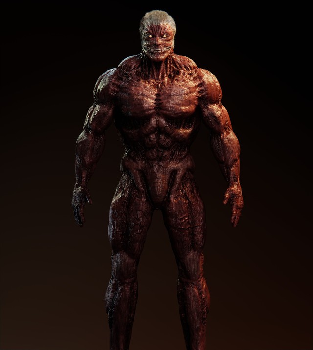 Loạt Titan trong Attack on Titan phiên bản 3D chân thật đến từng thớ thịt khiến ai thấy cũng phải rùng mình - Ảnh 10.
